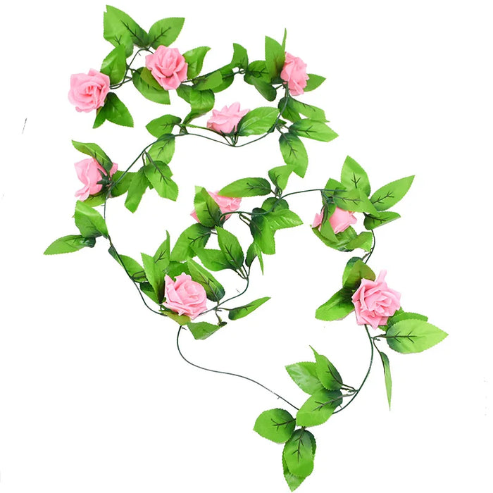 180cm Artificial Wisteria Garland – Fake Ivy Vine for Wedding Arch, Room, Garden, Baby Shower & Floral Decorations