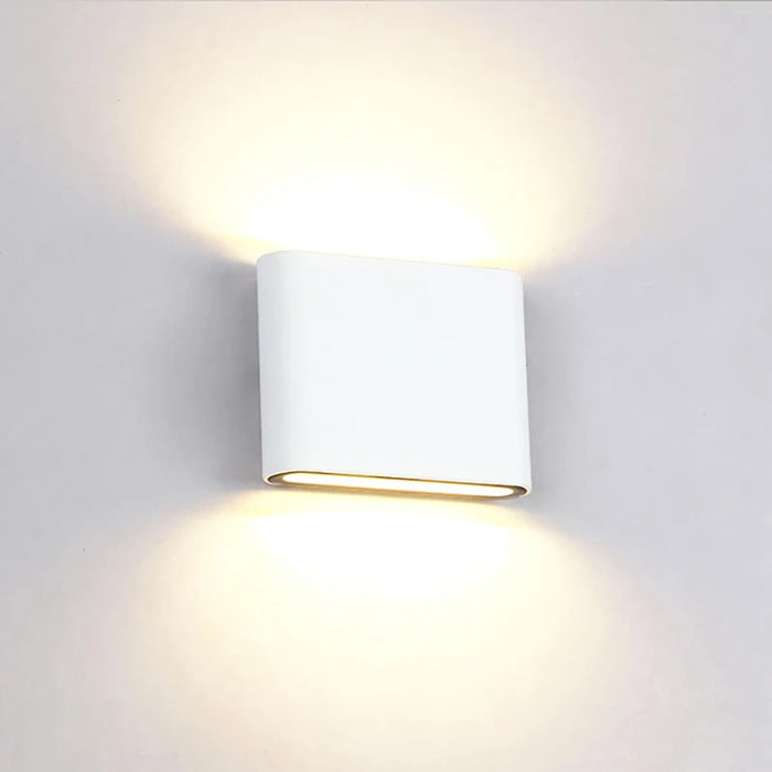 Nordic LED Wall Light – Modern Aluminum Up & Down Wall Lamp, IP65 Waterproof for Bedroom, Stairs, Corridor, and Living Room