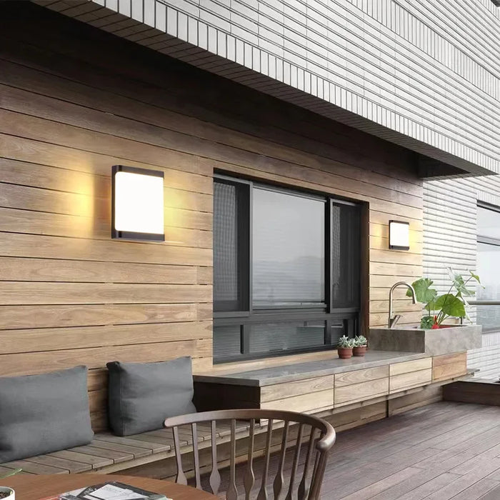 Modern Outdoor LED Wall Lamp – Waterproof IP65 Wall Sconce for Garden, Balcony, Aisle, Entryway – Stylish Home Lighting Fixture