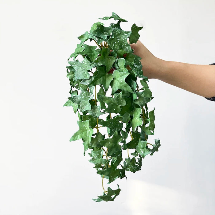 Artificial Copper Coin Grass – Mini Faux Greenery Bouquet for Home, Office & Garden Décor