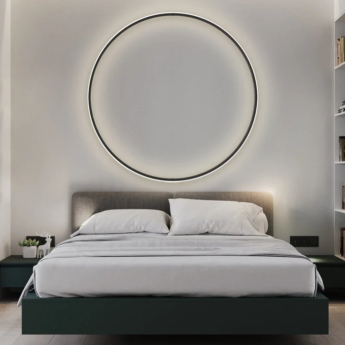 Modern LED Wall Lamp – Luxury Wall Sconce for Bedroom, Living Room, and Stairs – Adjustable Lighting, Dimmable, 80/100/120cm – Remote Control, Up & Down Lighting