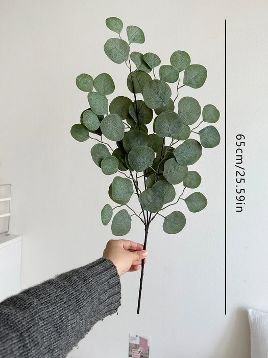 Nordic Eucalyptus Leaf Artificial Plant – Fresh Greenery for Wedding, Hall, and Home Decor