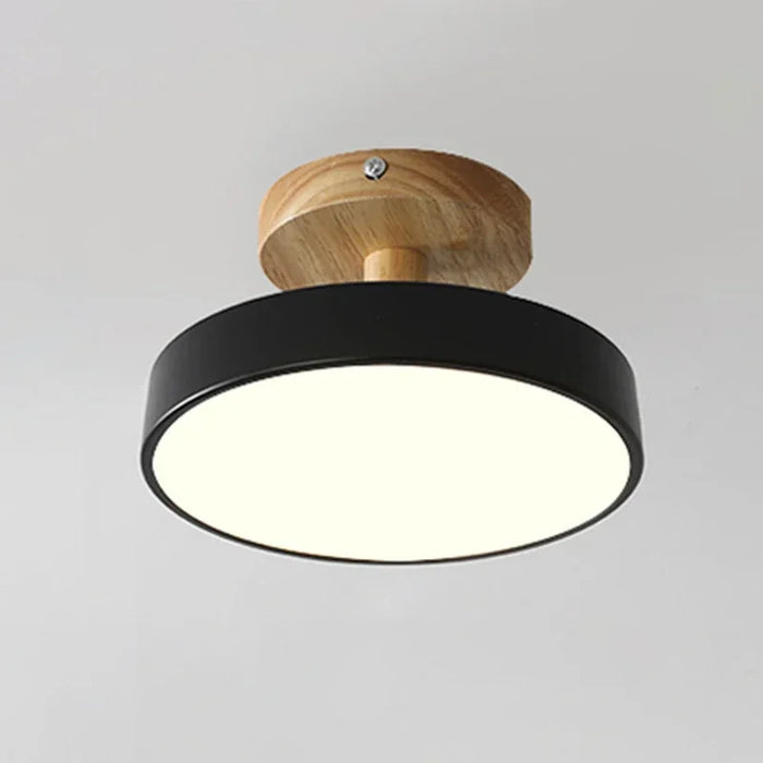 Modern Macaron LED Ceiling Lamp – Stylish Indoor Lighting for Bedrooms, Bathrooms, Foyers, and Corridors