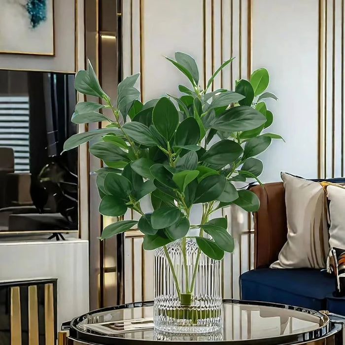 Artificial Yulan Flower Plant – Green Bridal Bouquet for Wedding, Home Vase, Garden, Dining Table, and DIY Indoor/Outdoor Decor