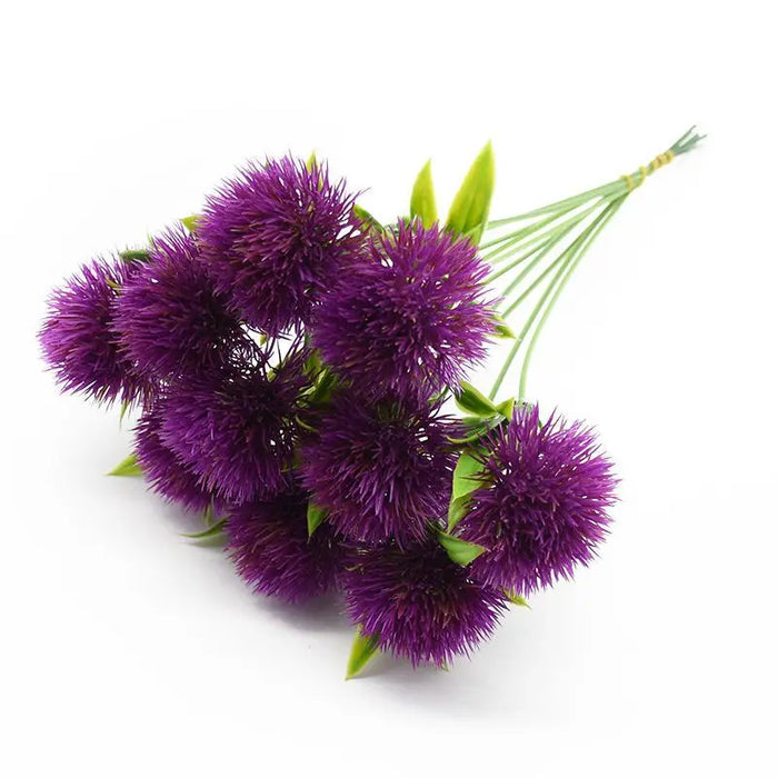 Plastic Artificial Dandelion Flowers – Home, Garden, and Wedding Decoration – DIY Bouquet for Vases, Parties, and Gifts