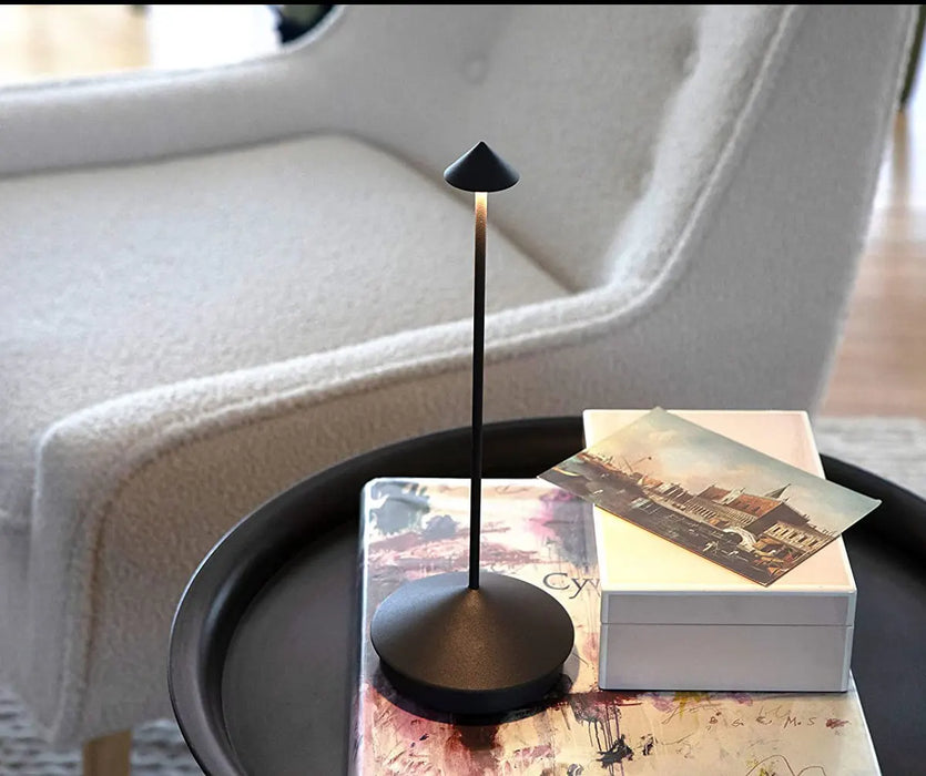 Rechargeable LED Table Lamp – Touch-Control Modern Dining Light for Bars, Hotels, Coffee Tables, and Decorative Spaces