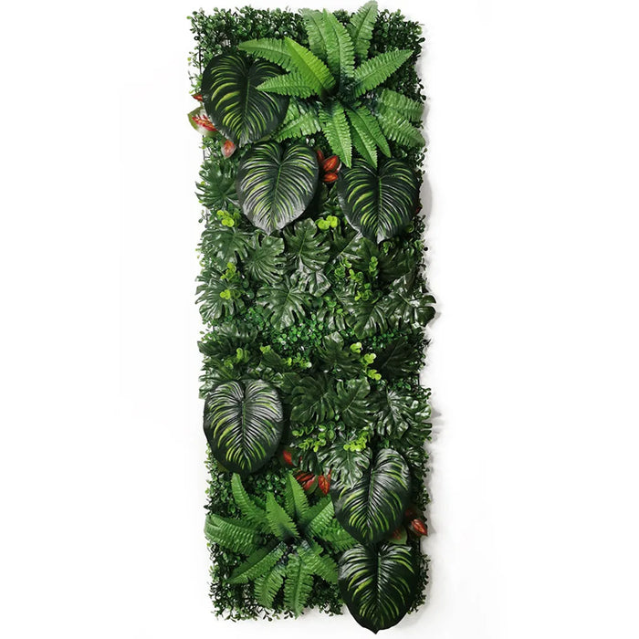 40x120cm Artificial Plant Wall – Chlorophytum Comosum Grass Panel for Garden, Wedding, Hotel, and Outdoor Decoration