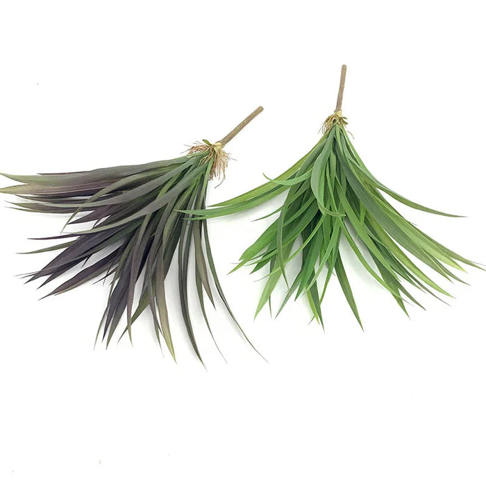 Artificial Chlorophytum Comosum Grass Bundle – 45cm Fake Orchid Green Plant for Home, Balcony, and Wedding Decoration
