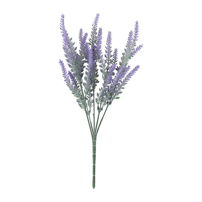 Artificial Provence Lavender Flowers – Plastic Lavender Plants for Wedding, Home, and Garden Decoration, DIY Table Centerpiece