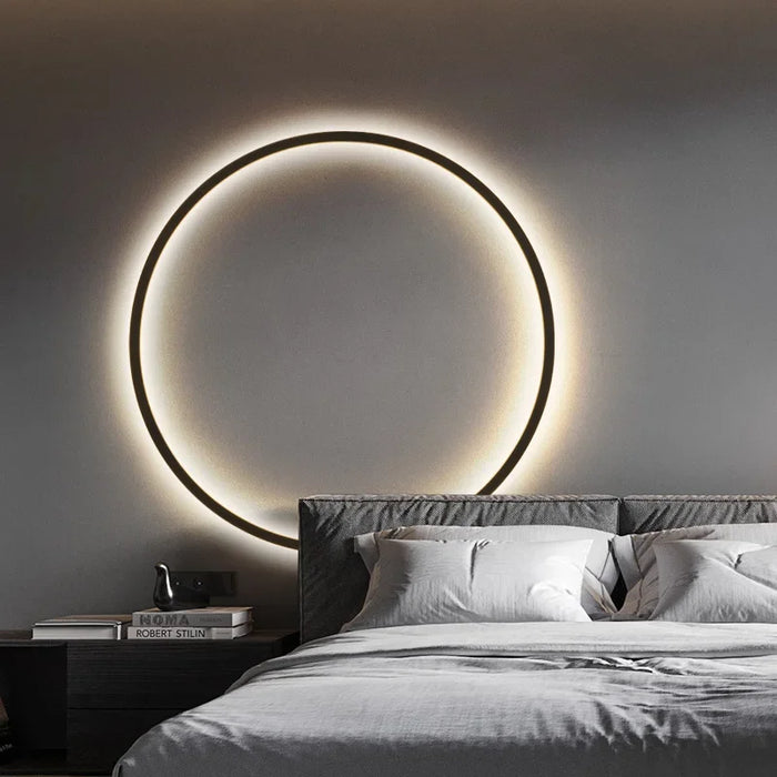Modern LED Wall Lamp – Luxury Wall Sconce for Bedroom, Living Room, and Stairs – Adjustable Lighting, Dimmable, 80/100/120cm – Remote Control, Up & Down Lighting