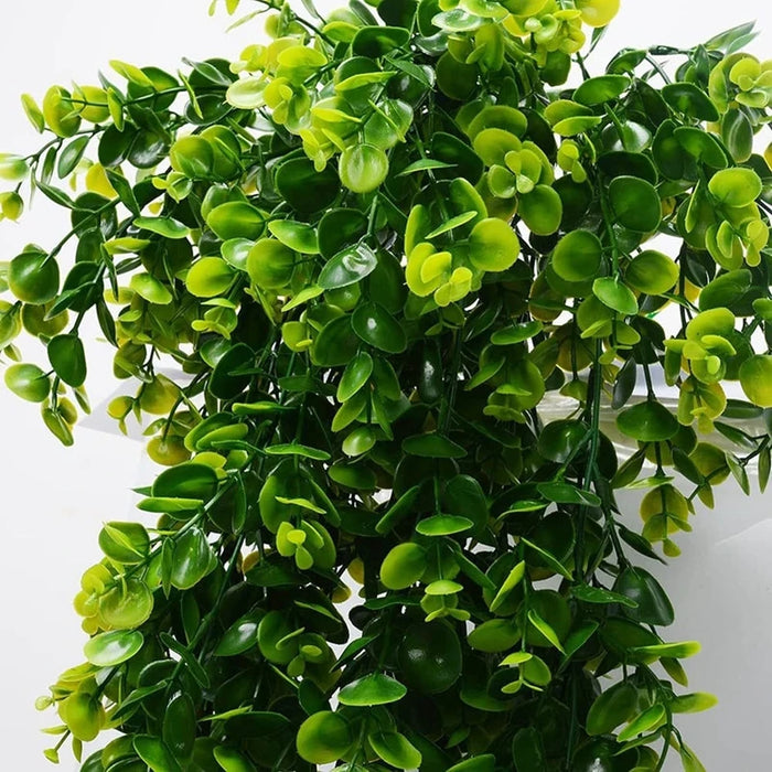 75cm Artificial Eucalyptus Hanging Vine – 5 Forks Rattan Greenery for Home, Office, Outdoor, and Wedding Decor
