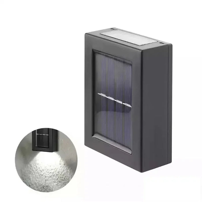 Solar Powered Up and Down Spotlights – Waterproof Outdoor Wall Light, Decorative Garden Solar Lamp for Yard, Fence, Pathway, and Patio