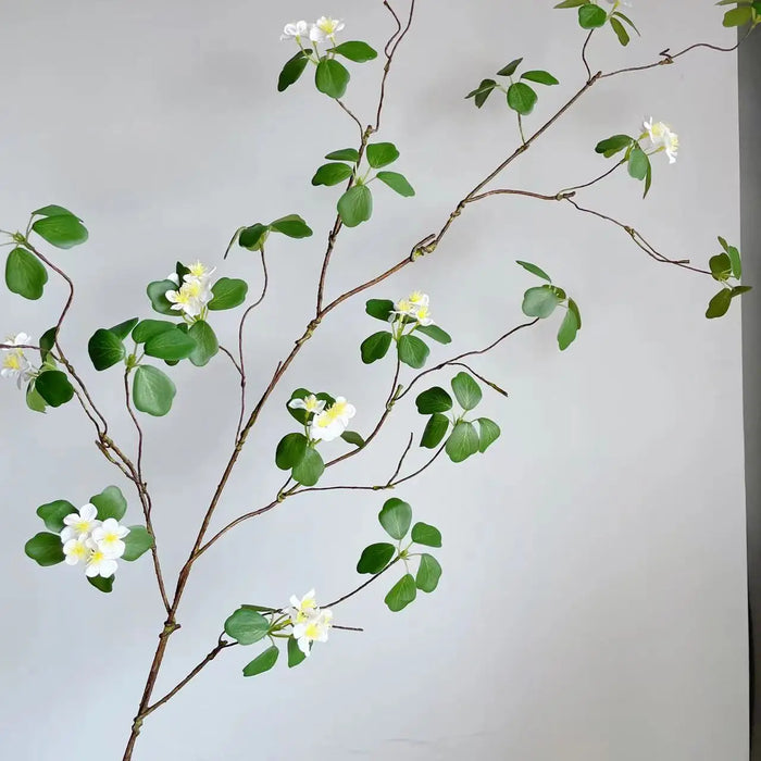 Luxury Zen Style Artificial Green Leaf Branch – 80/120cm Withered Vines for Wedding, Party & Home Décor