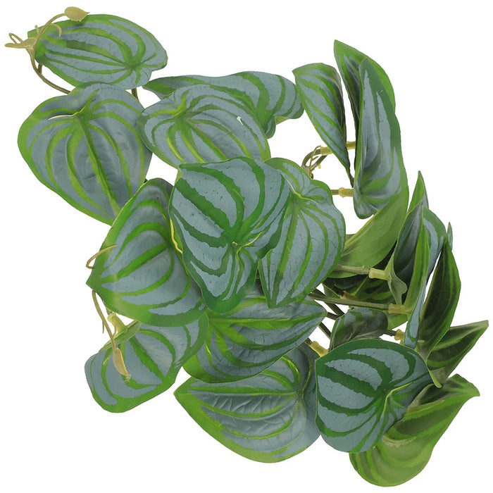 Artificial Hermit Crab Plants for Tank – Suction Cup Hanging Vines, Reptile Climbing Decor, Fake Aquarium & Terrarium Plants, Indoor Decoration