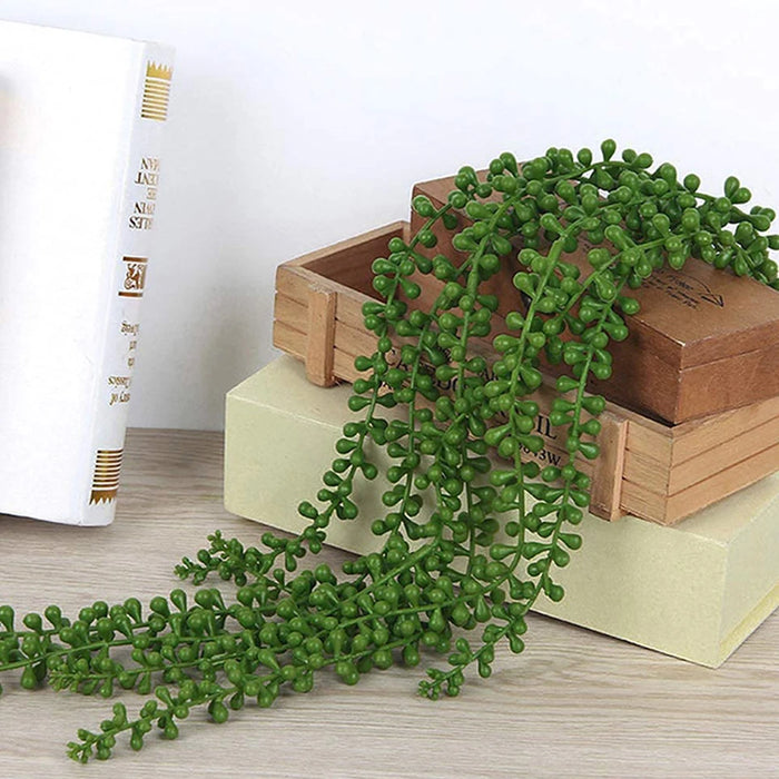 Artificial Fleshy Succulent Vine – Lifelike Ivy for Wall Hanging, Home Window, Garden, and Party Décor