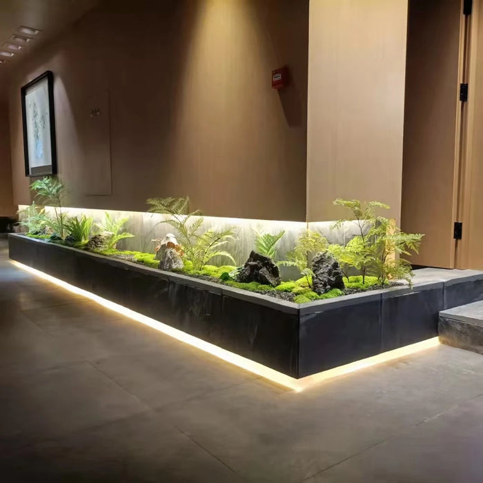 Artificial Fern Leaf Persian Grass Plant – Hanging Decorative Greenery for Home, Office, and Hotel Decoration, DIY Landscaping Greening Material