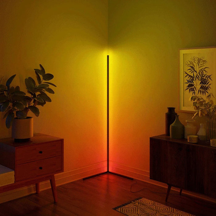 Smart RGB Dream Color Floor Lamp – Music Syncing LED Mood Light with 16 Million Colors, APP & Remote Control, Modern Standing Light