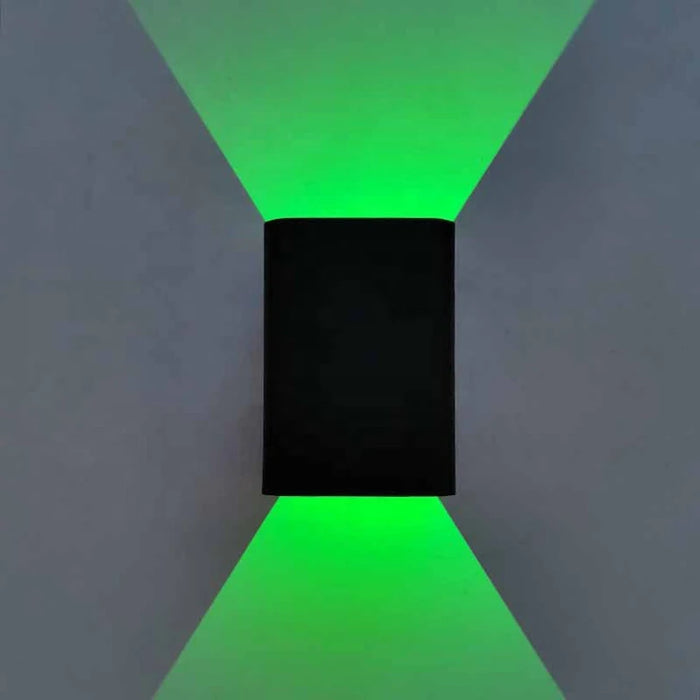 Telecontrol LED Wall Light – 3W Modern Indoor Wall Lamp with Up & Down Colorful Lighting for Living Room, Hallway, and Bedroom