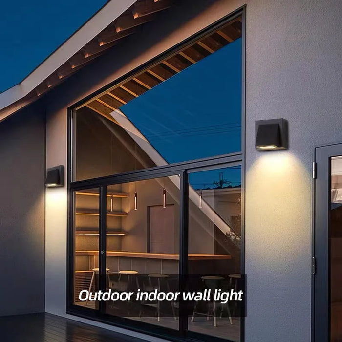 Modern LED Outdoor Wall Light – 5W Waterproof Aluminum Wall Lamp for Porch, Garden, Bedroom, Corridor & Living Room