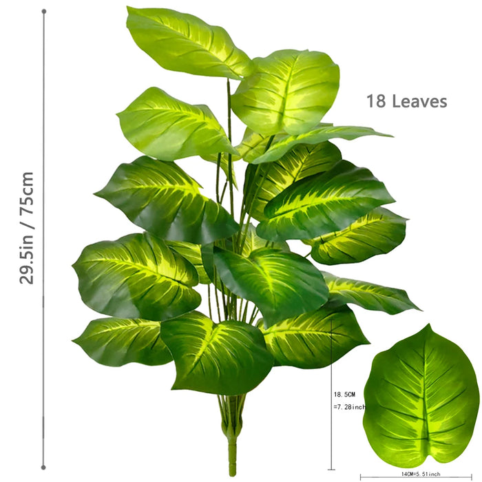 60-105cm Artificial Water Lily & Apple Leaf Potted Plant – Purple Violin Leaf Ornament for Home, Office, and Event Decor