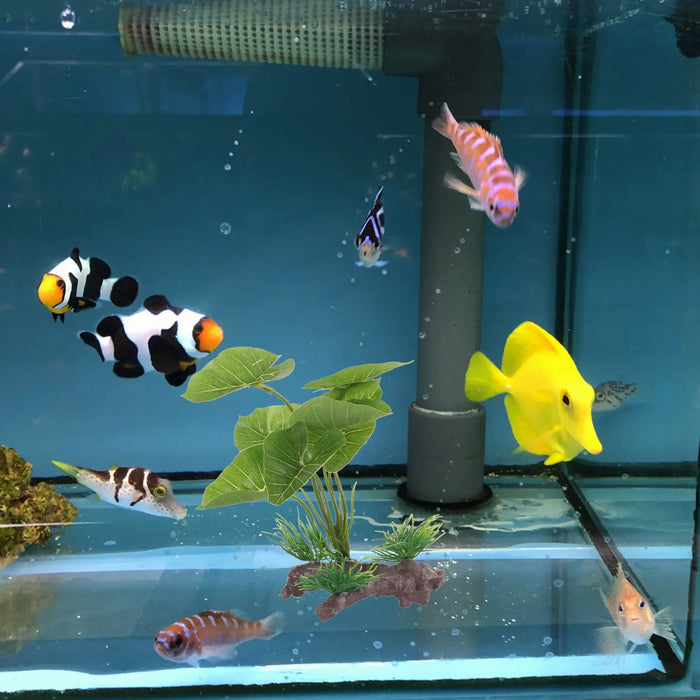 Artificial Underwater Aquarium Grass – Lifelike Plastic Plant for Freshwater Fish Tanks, Betta Fish & Reptile Terrariums, Decorative Fish Tank Landscaping