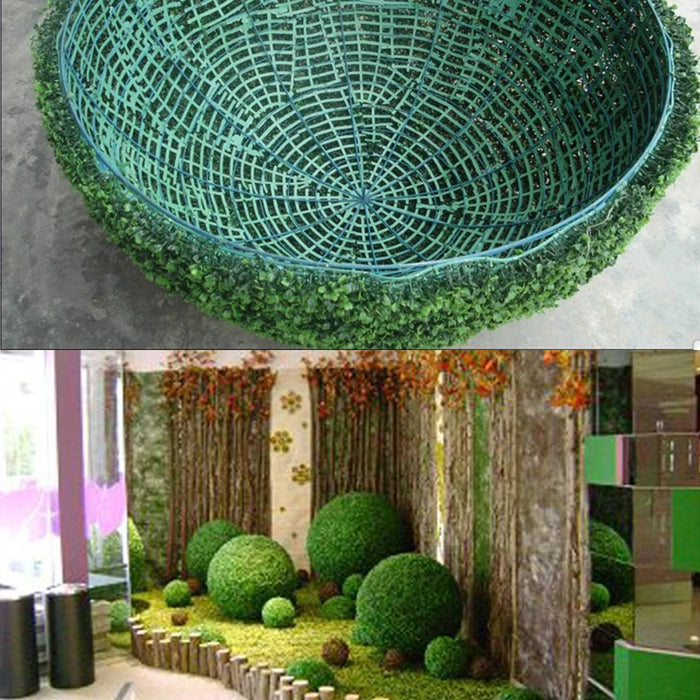 Artificial Grass Dome Ball Plant – Eco-friendly Simulation Greenery for Indoor & Outdoor Decoration – 40cm Faux Grass Ball