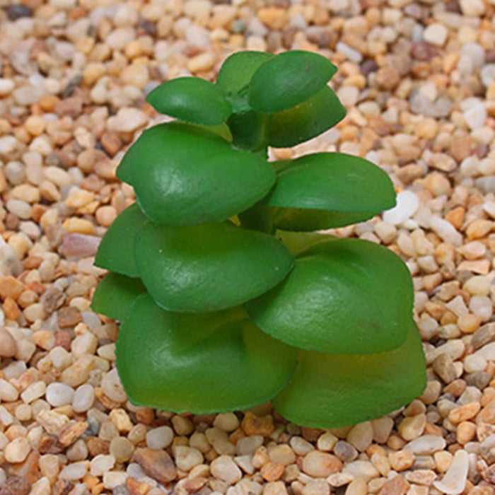 12 Pieces Mini Artificial Succulent Plants – Color Random, Unpotted Simulation Plants for Outdoor Garden & Party Decorations