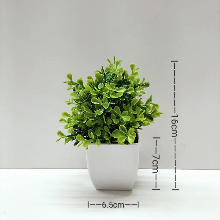 Artificial Bonsai Orange Pomegranate Fruit Tree – Potted Plastic Plant for Home, Windowsill, and Courtyard Decor