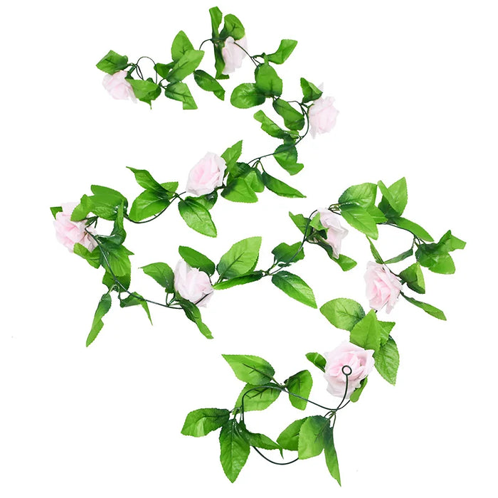 180cm Artificial Wisteria Garland – Fake Ivy Vine for Wedding Arch, Room, Garden, Baby Shower & Floral Decorations