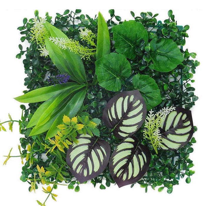25x25cm Artificial Grass Panel – Lush Green Lawn Backdrop for Wedding, Hotel, Garden & Home Decoration