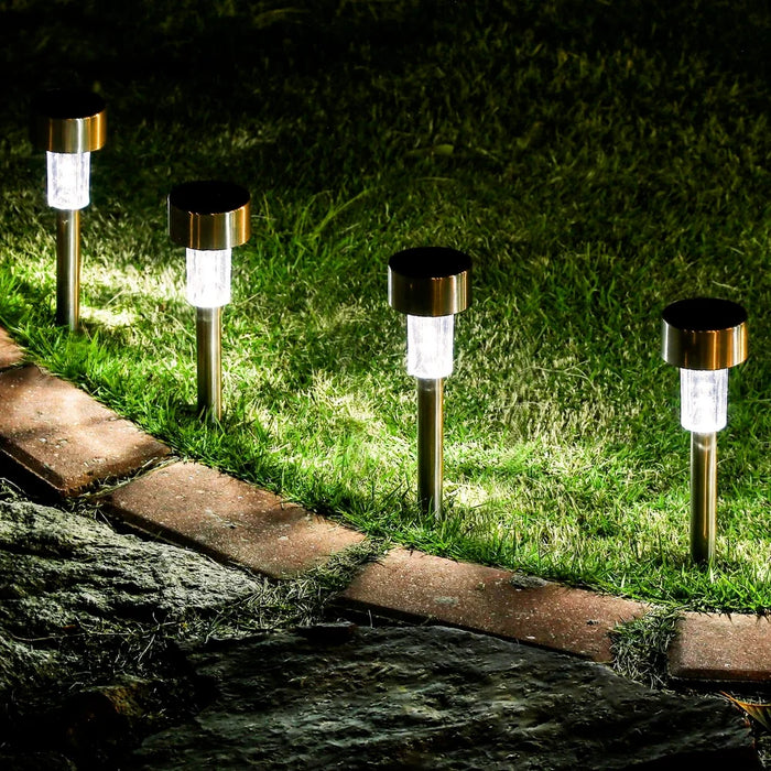 Outdoor Solar Garden Lights – Waterproof LED Landscape Lamp for Pathway, Yard, Lawn, and Patio