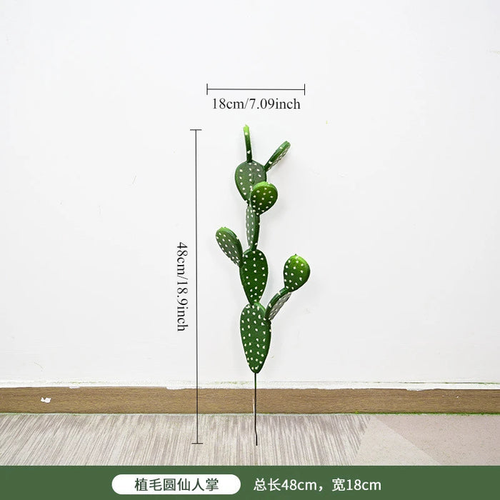 Artificial Cactus Desert Plant – Faux Fairy Column Sky Ruler Tree for Outdoor Garden & Landscape Decoration