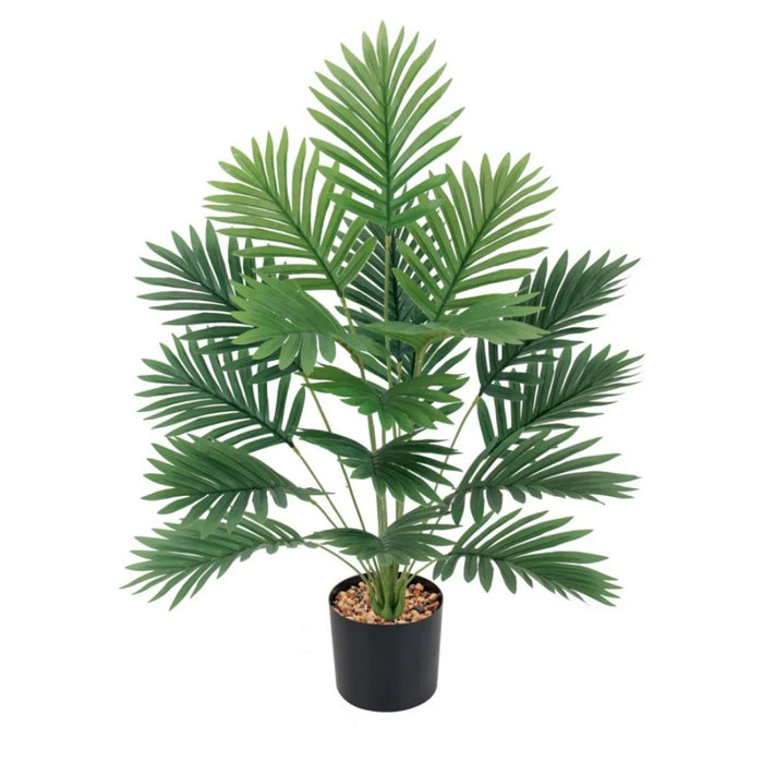 Big Size Artificial Palm Tree with Green Leaves – Simulated Bonsai Potted Plant for Home, Office, and Outdoor Decor (68cm, 84cm, 92cm)