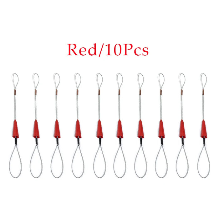 10Pcs Cable Puller Wire Grips – Quick Pulling Wire Tool for Fish Tape Reel and Duct Wire Traction