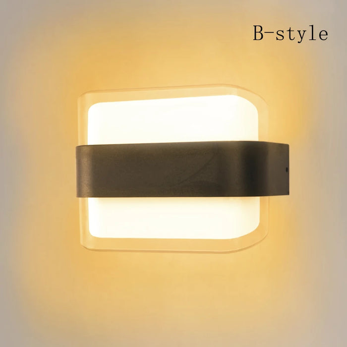 Modern Minimalist LED Wall Lamp – 10W Wall Light for Living Room, Bedroom, Corridor, and Restaurant Lighting