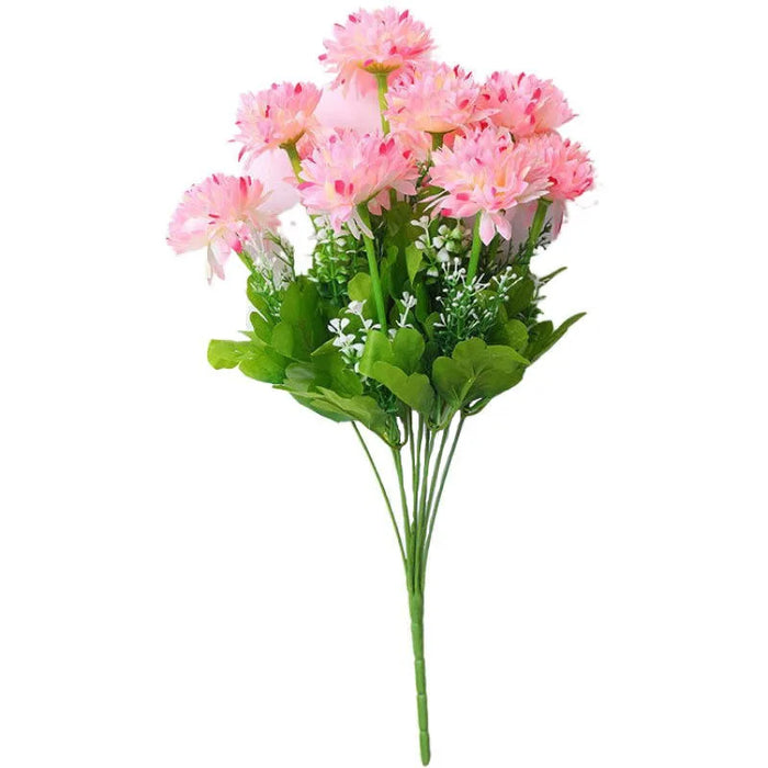 Nordic Artificial Hydrangea Camellia Bouquet – Realistic Silk Flower for DIY Home, Wedding, and Table Decorations