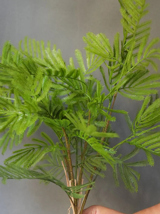 Real Touch Artificial Fern Leaf Bunch – Evergreen Greenery for Wedding Centerpieces, Decorative Home & Event Plant