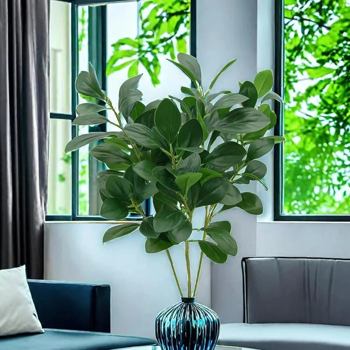 Artificial Yulan Flower Plant – Green Bridal Bouquet for Wedding, Home Vase, Garden, Dining Table, and DIY Indoor/Outdoor Decor
