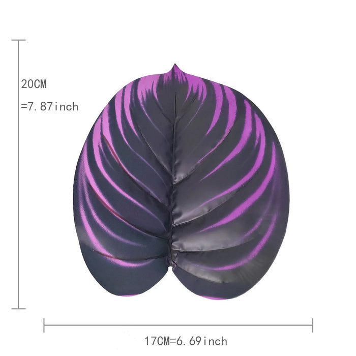 Purple Leaf Artificial Plant Bonsai – 60cm, 75cm, or 85cm Decorative Ornament for Home, Party, Hotel, and Desk Decor