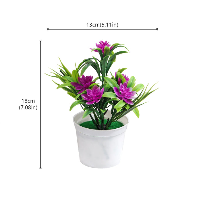 Artificial Bonsai Orange Pomegranate Fruit Tree – Potted Plastic Plant for Home, Windowsill, and Courtyard Decor