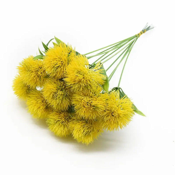 Plastic Artificial Dandelion Flowers – Home, Garden, and Wedding Decoration – DIY Bouquet for Vases, Parties, and Gifts