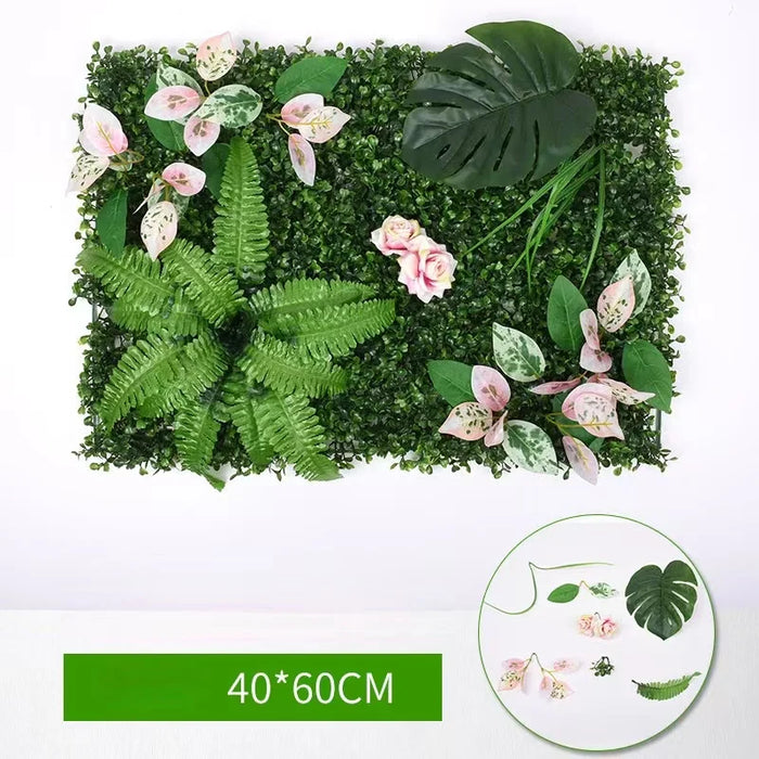 15.7 x 23.6 Inch Artificial Plant Lawn – Simulation Grass Leaf for Wedding, Home, Garden, and Outdoor Décor