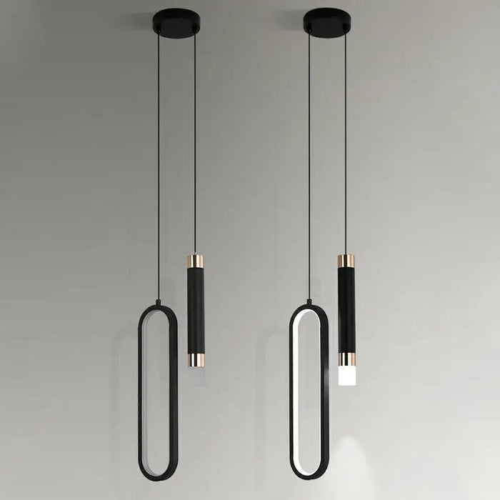 Modern Minimalist LED Pendant Light Chandelier – Adjustable Suspension Lamp for Bedroom, Living Room, and Home Decor