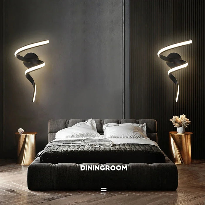 Modern Minimalist LED Wall Lamp – Up & Down Wall Sconce for Bedroom, Living Room, and Bathroom