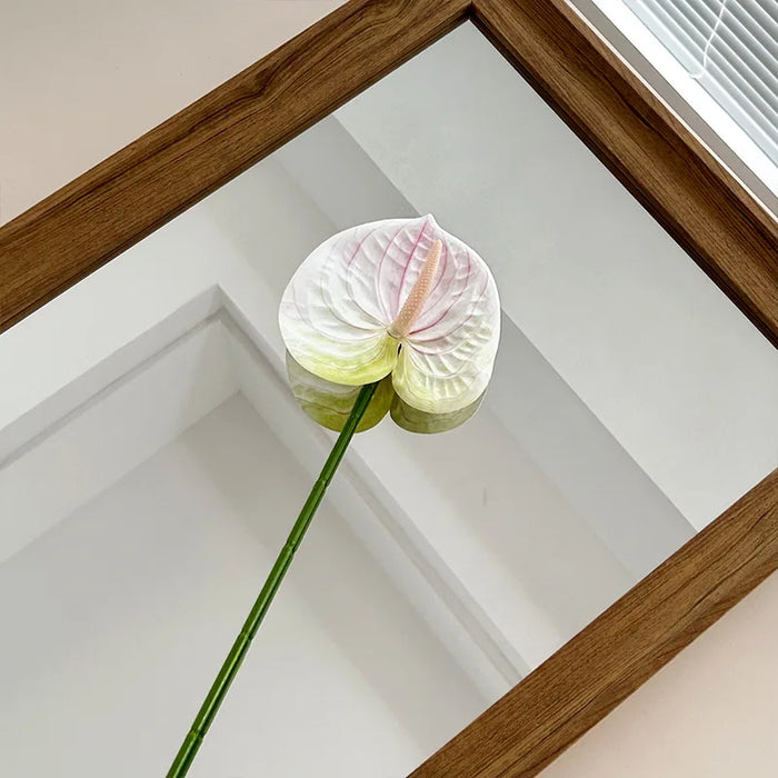 3D Printed Anthurium Artificial Flower – Realistic Flamingo Palm for Wedding, Home, and Event Decor