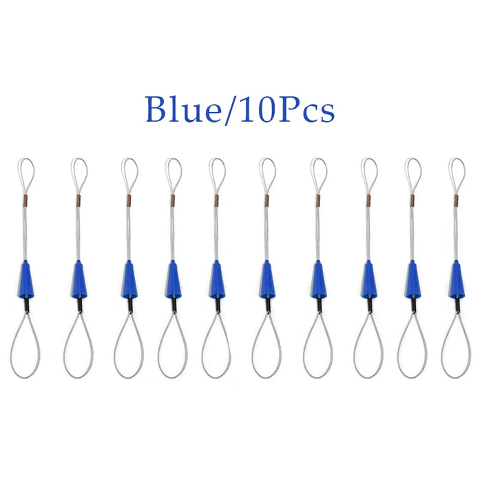 10Pcs Cable Puller Wire Grips – Quick Pulling Wire Tool for Fish Tape Reel and Duct Wire Traction