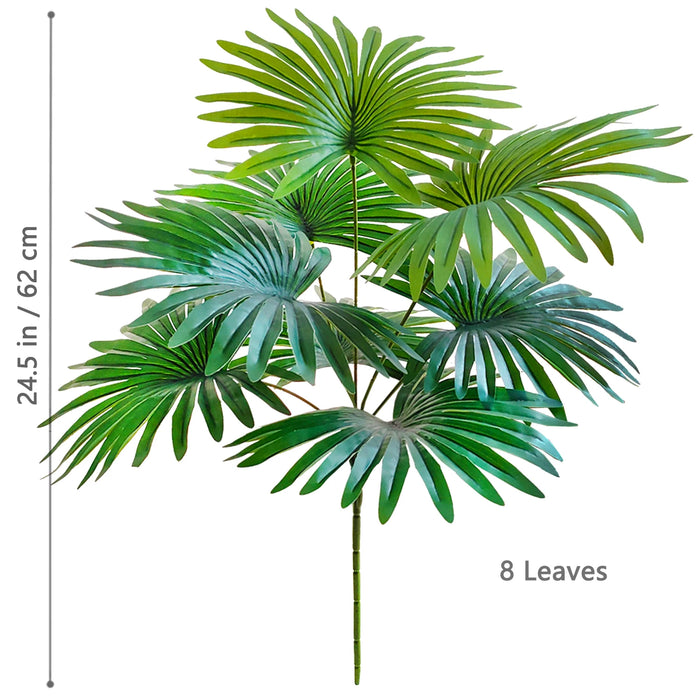 Artificial Fan Palm Tree – Large Tropical Fake Plant for Office, Home, and Holiday Decoration (60-105cm)