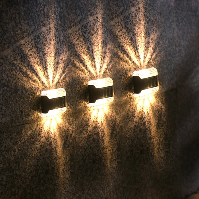 Solar Garden Wall Light – Waterproof LED Lamp for Outdoor Patios, Courtyards, Hallways & Villa Steps
