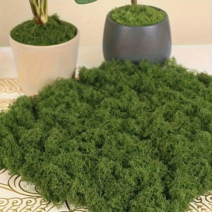 Artificial Simulated Moss – 1/5/8 Pcs Green Lawn Decoration, DIY Moss Plants for Potted Décor, Garden, and Exhibition