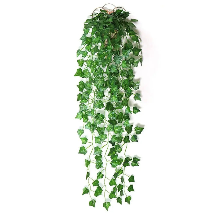 Artificial Hanging Plants with Pot – Fake Vine Plants for Home, Garden, and Office Decor – Potted Faux Greenery for Indoor and Outdoor Use